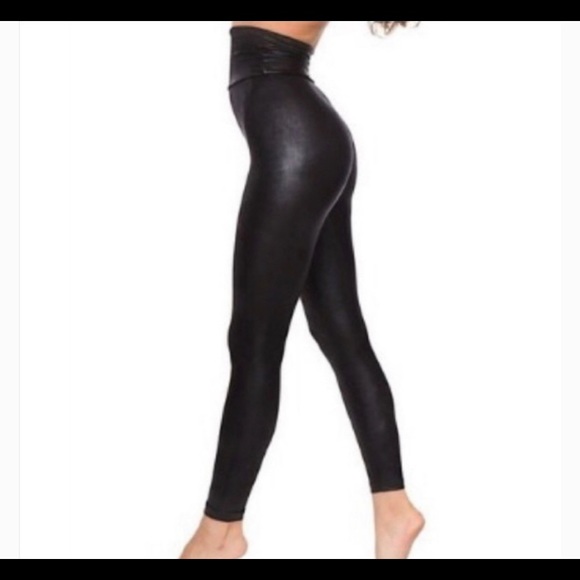 American apparel faux leather leggings - Picture 1 of 2